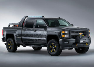 شيفروليه سيلفرادو تتحول الى سيارات الإطفاء وسيارات العمليات الخاصة وستعرضها في معرض لاس فيغاس