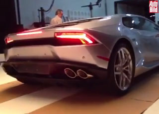 “فيديو” اول ظهور لسيارة لامبورجيني هواركان 2014 الجديدة كلياً Lamborghini Huracan