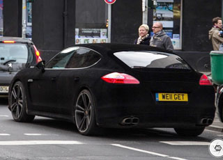 “بالصور” بورش باناميرا جي تي اس المغطأة بالمخمل تجذب الانظار في المانيا