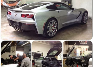 تعديلات جديدة على كورفيت ستينغراي 2014 من تي اس ديزاين Corvette Stingray