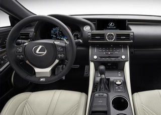 لكزس 2015 ار سي اف الجديدة سيدخلها تحديث واجهة التحكم عن بعد Lexus RC F