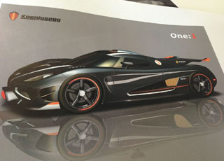 كونيجسيج ون 1 ستعرض للمرة الأولى في معرض جنيف للسيارات Koenigsegg One:1