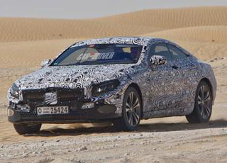 تسريب صور مرسيدس بنز اس كلاس الكوبية 2015 الجديدة خلال اختبارها في دبي Mercedes-Benz