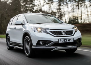 “صور” جيب هوندا CR-V في الطبعة الخاصة باللونين الأبيض والأسود Honda CR-V