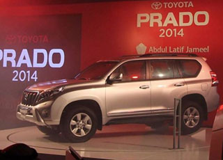 "بالصور" تدشين برادو 2014 تويوتا الجديدة كلياً بألوان وتطويرات جديدة Toyota Prado 2014 3