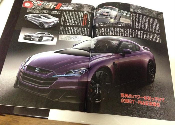 نيسان جي تي ار 2015 ار 36 الجديدة كلياً الهايبرد وبقوة 800 حصان Nissan GT-R R36