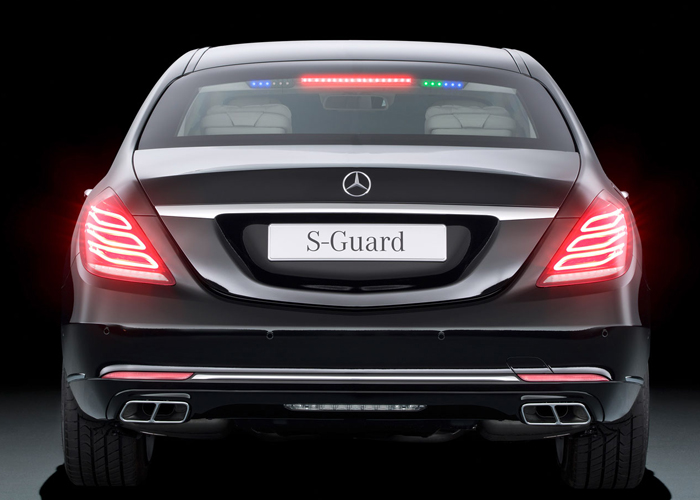 مرسيدس تكشف رسمياً عن أكثر سيارات العالم أمانا والمخصصة للملوك ورؤساء الدول S600 Guard