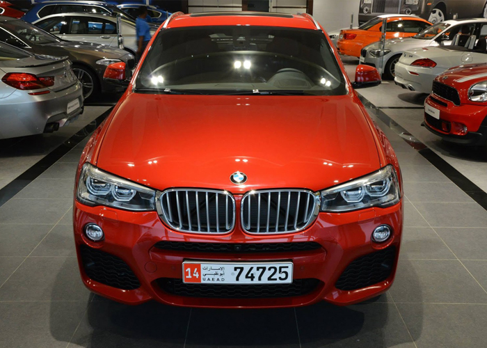 “بالصور” بي ام دبليو إكس فور 2015 الرياضية بتعديلات ونسخة خاصة بمدينة ابوظبي الاماراتية فقط