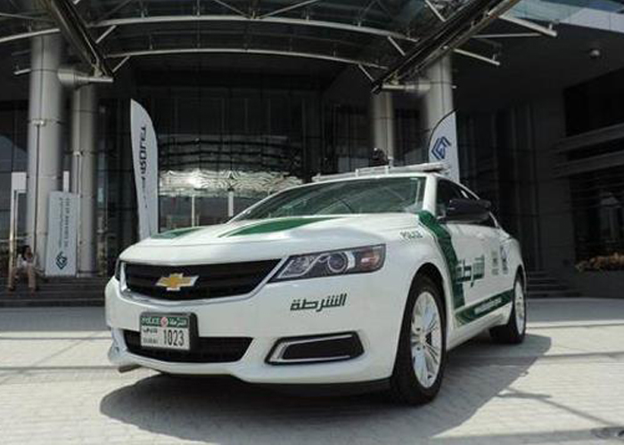 شفروليه امبالا 2015 المطورة تنضم إلى دوريات شرطة مدينة دبي