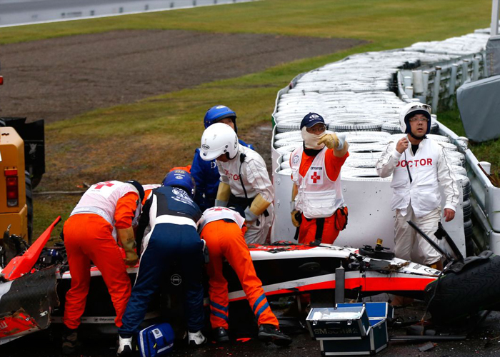 “بالفيديو” شاهد  لحظات حادث ووفاة سائق فورمولا 1 “جولي بيانكي” في دولة اليابان