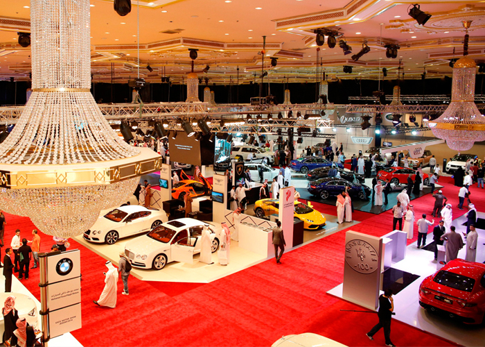 افتتاح معرض اكسس الثامن للسيارات والكشف عن أحدث السيارات الفاخرة EXCS Motor Show