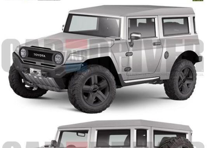 “صور” اول تصميم اولي لسيارة تويوتا اف جي 2016 الجديدة كلياً Toyota FJ