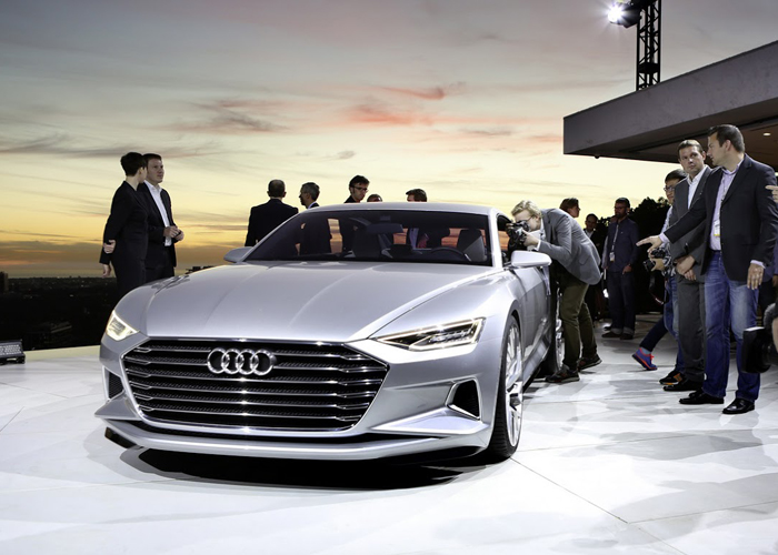 اودي تكشف عن نموذجها الانيق “Audi Prologue” التي ستنافس مرسيدس اس كلاس كوبيه