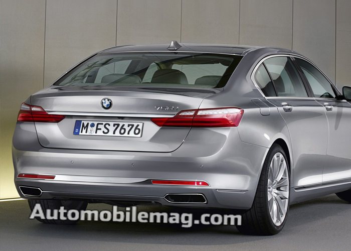 "بالصور" شاهد اول تصميم لسيارة بي ام دبليو الفئة السابعة 2015 الجديدة كلياً BMW 7 3