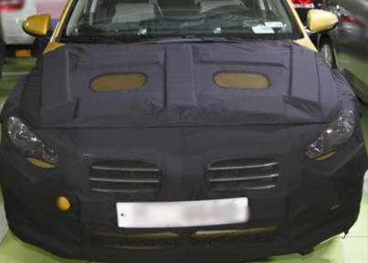 “بالصور” ظهور هيونداي اكسنت 2016 الجديدة كلياً لأول مرة بصور تجسسية Hyundai Accent