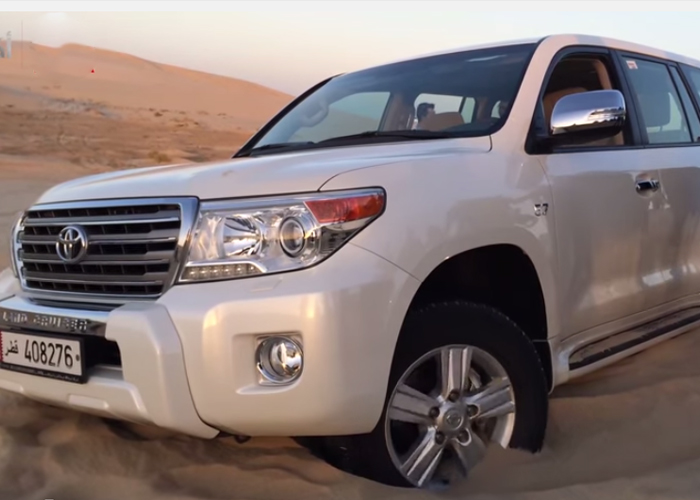 “فيديو” شاهد نظام الزحف الذكي في لاندكروزر تويوتا 2014 بقطر Land Cruiser