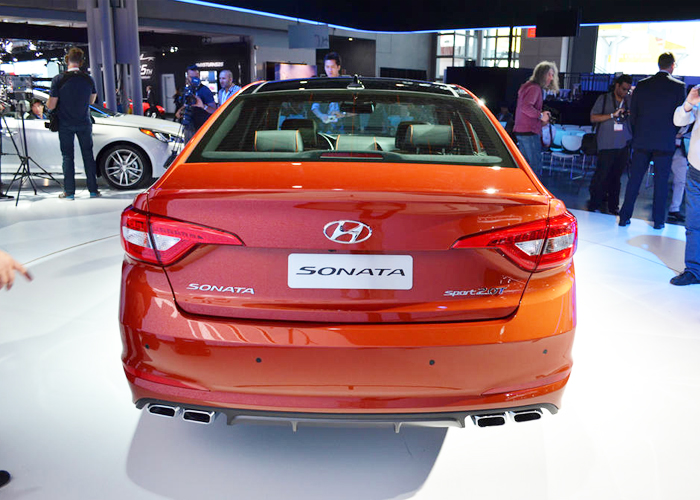 هيونداي سوناتا 2015 تكشف نفسها في معرض نيويورك صور ومواصفات Hyundai Sonata