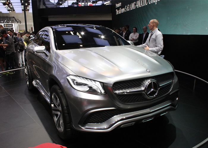 مرسيدس كوبيه اس يو في كونسبت تظهر في معرض بكين للسيارات Mercedes Coupé SUV