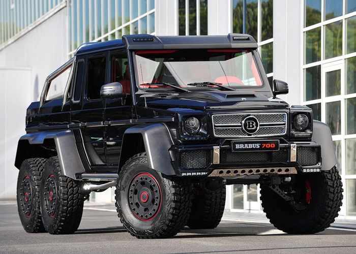 “بالصور” مرسيدس برابوس B63S 700 6×6 يشارك في سباق Gumball 3000