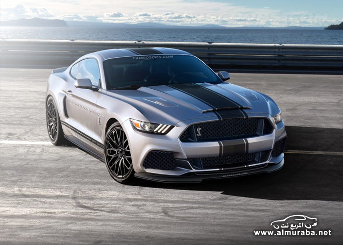 فورد موستنج 2015 شلبي GT500 في أول صورة توقعية Ford Shelby Mustang GT500
