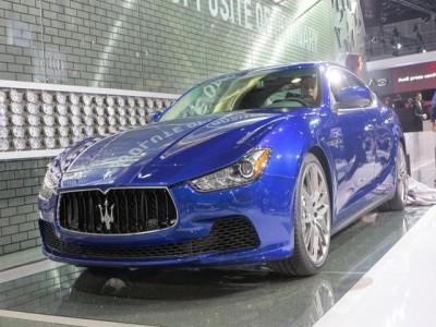 مازيراتي تكشف عن سياراتها الجديدة مازيراتي جيبلي لأول مرة فى معرض لوس انجلوس 2013 Maserati Ghibli